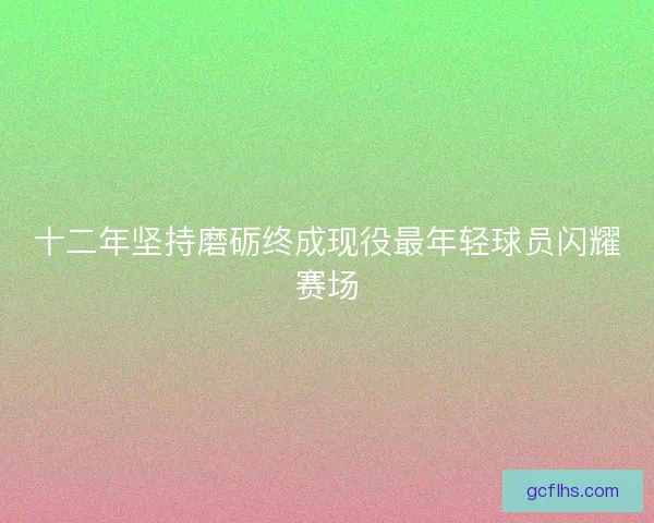 十二年坚持磨砺终成现役最年轻球员闪耀赛场 十二年坚持磨砺终成现役最年轻球员闪耀赛场